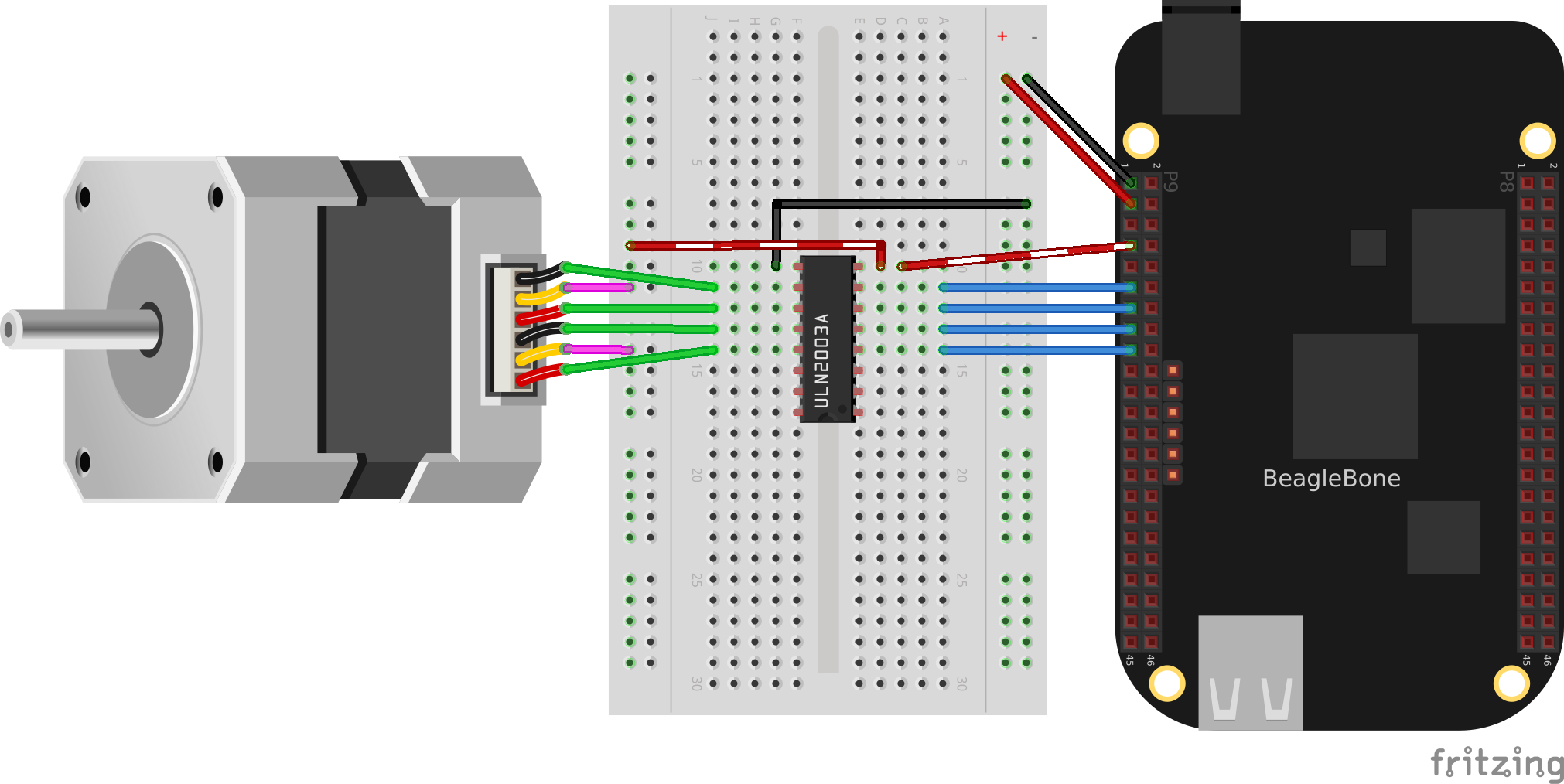 Unipolar Stepper Motor